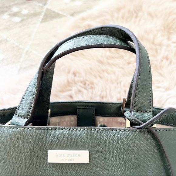 NWOT Kate Spade Dark Green Tote Bag - Picture 6 of 9